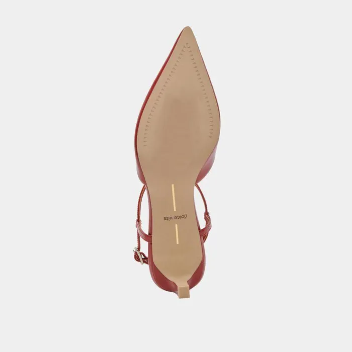 Heels Shop Dolce Vita Lavon Heels Red Crinkle Patent Red Crinkle Patent