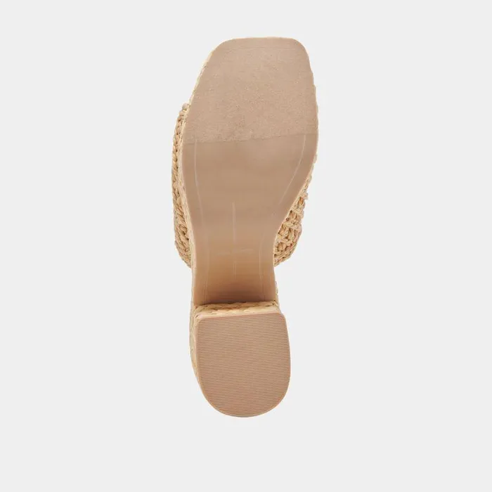 Heels Shop Dolce Vita Lisha Heels Lt Natural Raffia Lt Natural Raffia