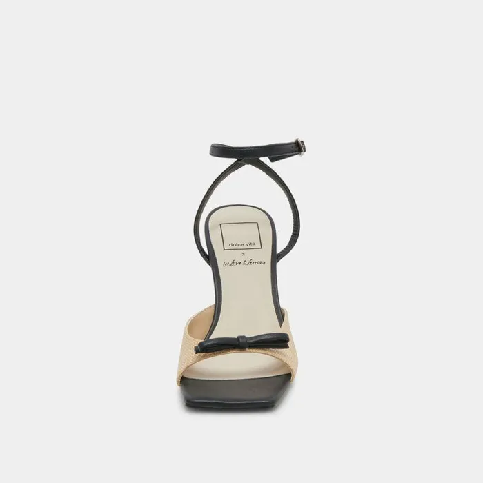 Heels Shop Dolce Vita Loise Heels Lt Natural Raffia Lt Natural Raffia
