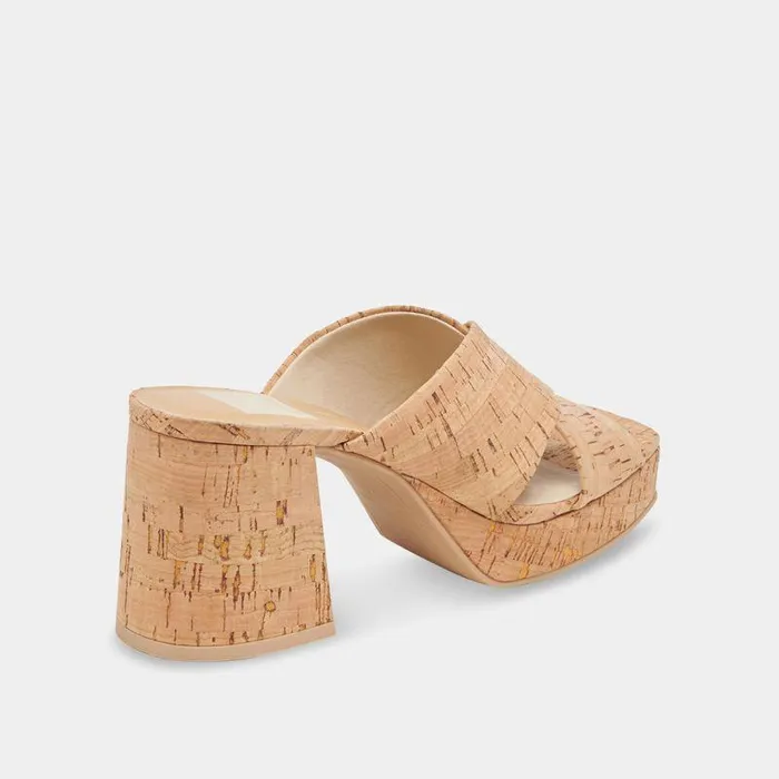Heels Shop Dolce Vita Martin Heels Natural Cork Natural Cork