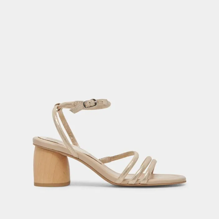 Heels Shop Dolce Vita Mikael Heels Light Gold Nubuck Light Gold Nubuck