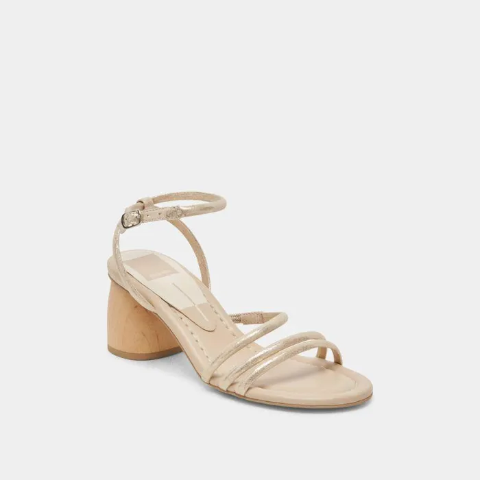 Heels Shop Dolce Vita Mikael Heels Light Gold Nubuck Light Gold Nubuck