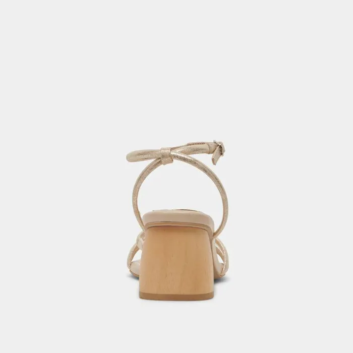 Heels Shop Dolce Vita Mikael Heels Light Gold Nubuck Light Gold Nubuck