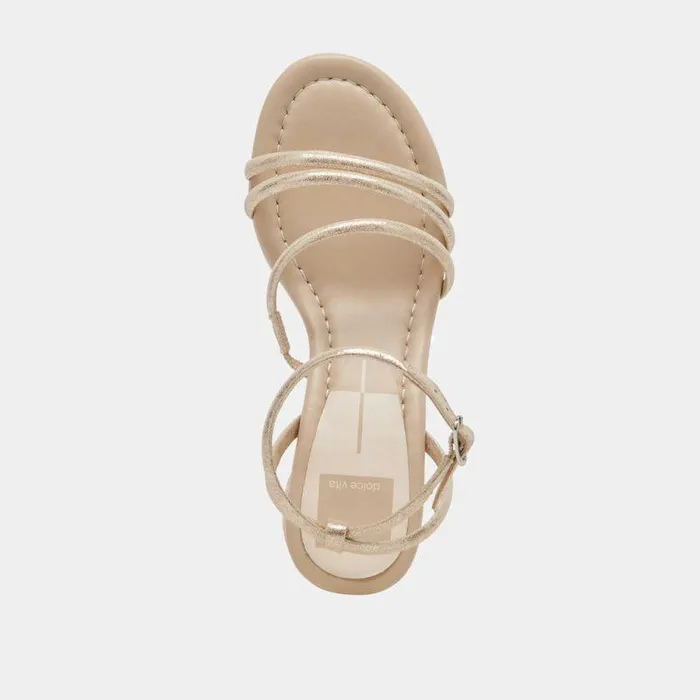 Heels Shop Dolce Vita Mikael Heels Light Gold Nubuck Light Gold Nubuck