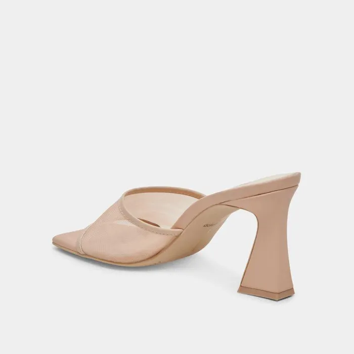 Heels Shop Dolce Vita Narda Heels Blush Mesh Blush Mesh
