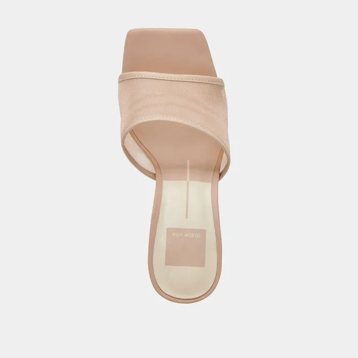 Heels Shop Dolce Vita Narda Heels Blush Mesh Blush Mesh