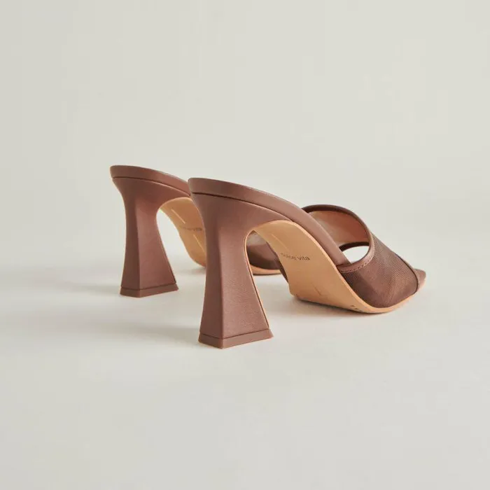 Heels Shop Dolce Vita Narda Heels Espresso Mesh Espresso Mesh