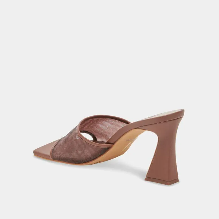 Heels Shop Dolce Vita Narda Heels Espresso Mesh Espresso Mesh