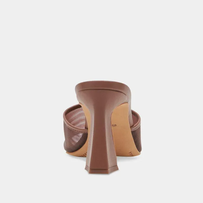 Heels Shop Dolce Vita Narda Heels Espresso Mesh Espresso Mesh