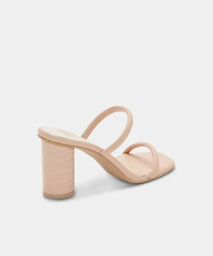 Heels Shop Dolce Vita Noles Heels Cream Stella Women039s Chunky Round Heels Cream Stella