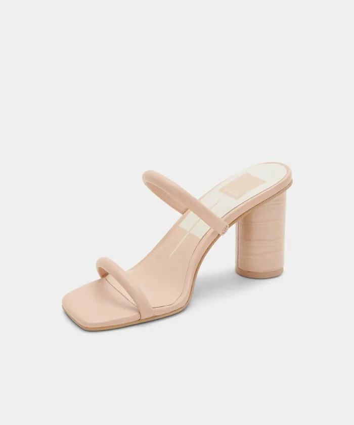 Heels Shop Dolce Vita Noles Heels Cream Stella Women039s Chunky Round Heels Cream Stella
