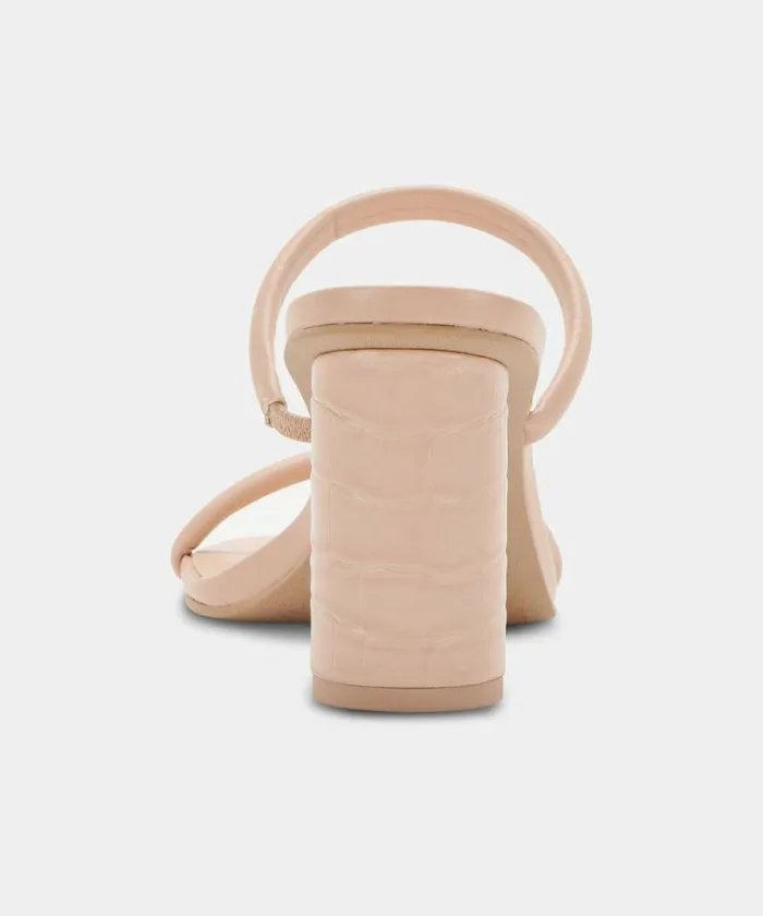 Heels Shop Dolce Vita Noles Heels Cream Stella Women039s Chunky Round Heels Cream Stella