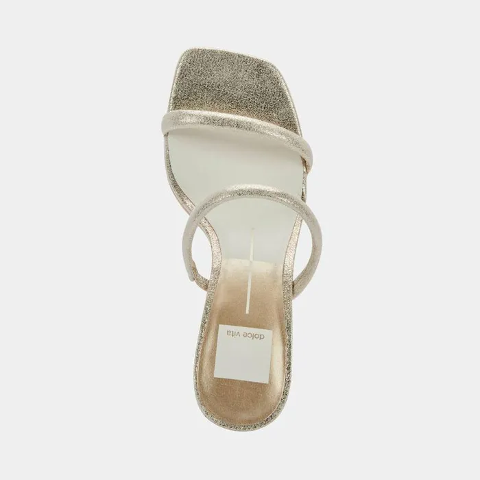 Heels Shop Dolce Vita Noles Heels Gold Metallic Stella Suede Women039s Chunky Round Heels Gold Metallic Stella Suede