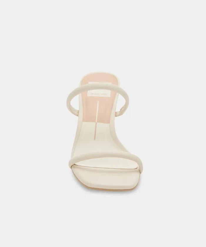 Heels Shop Dolce Vita Noles Heels Ivory Stella Women039s Chunky Round Heels Ivory Stella