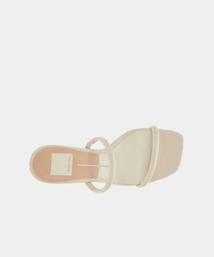 Heels Shop Dolce Vita Noles Heels Ivory Stella Women039s Chunky Round Heels Ivory Stella