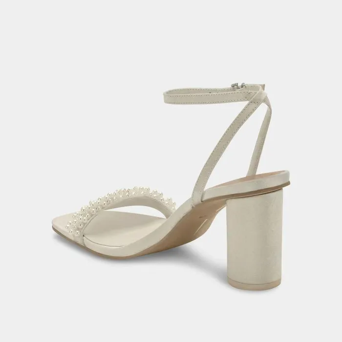 Heels Shop Dolce Vita Nory Heels Vanilla Pearls Women039s Pearl Heels Vanilla Pearls