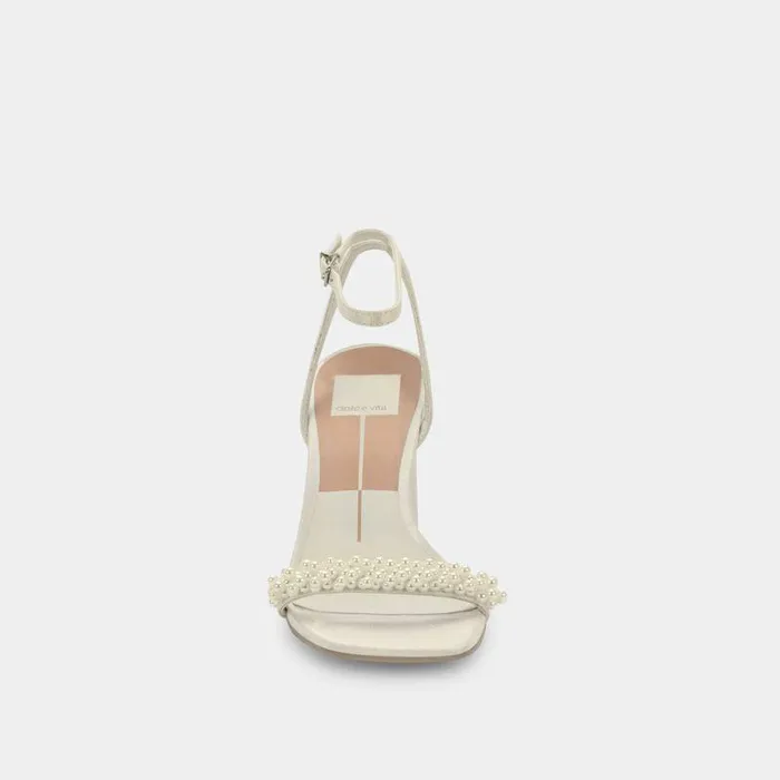 Heels Shop Dolce Vita Nory Heels Vanilla Pearls Women039s Pearl Heels Vanilla Pearls