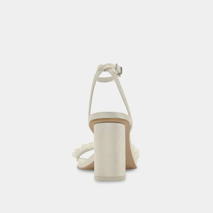 Heels Shop Dolce Vita Nory Heels Vanilla Pearls Women039s Pearl Heels Vanilla Pearls