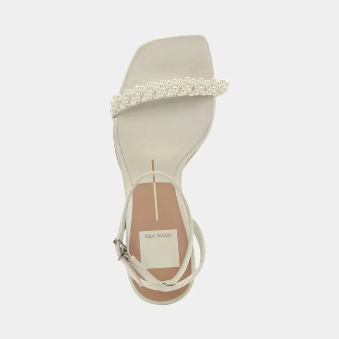 Heels Shop Dolce Vita Nory Heels Vanilla Pearls Women039s Pearl Heels Vanilla Pearls
