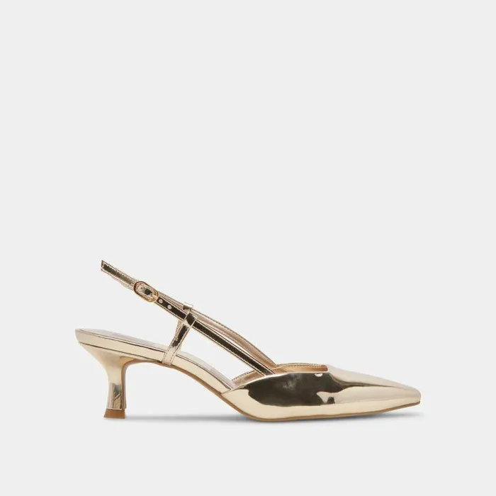 Heels Shop Dolce Vita Odela Heels Light Gold Stella Light Gold Stella