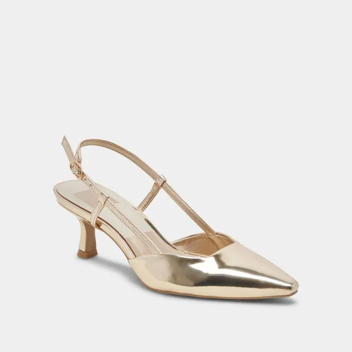 Heels Shop Dolce Vita Odela Heels Light Gold Stella Light Gold Stella