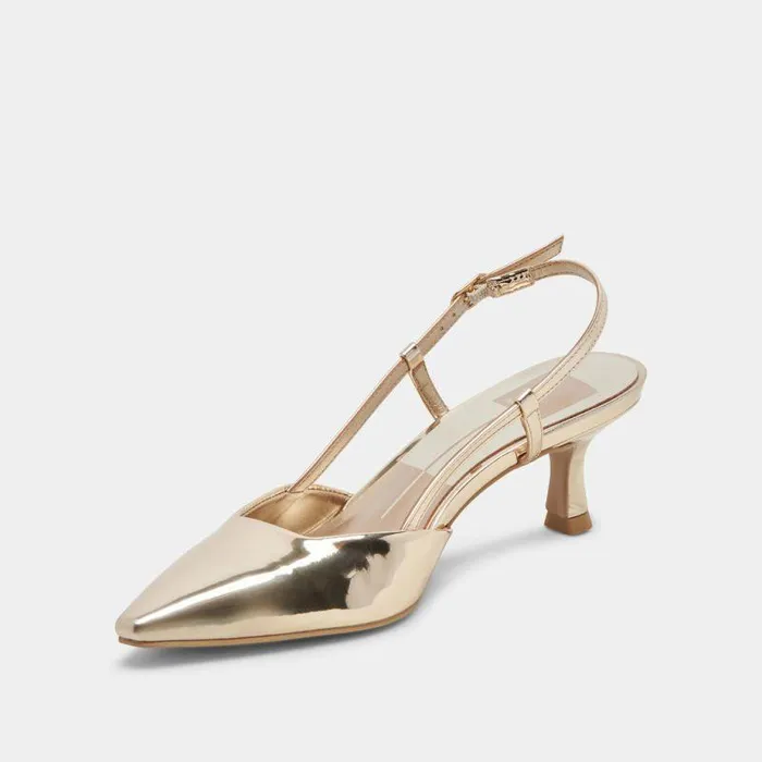 Heels Shop Dolce Vita Odela Heels Light Gold Stella Light Gold Stella