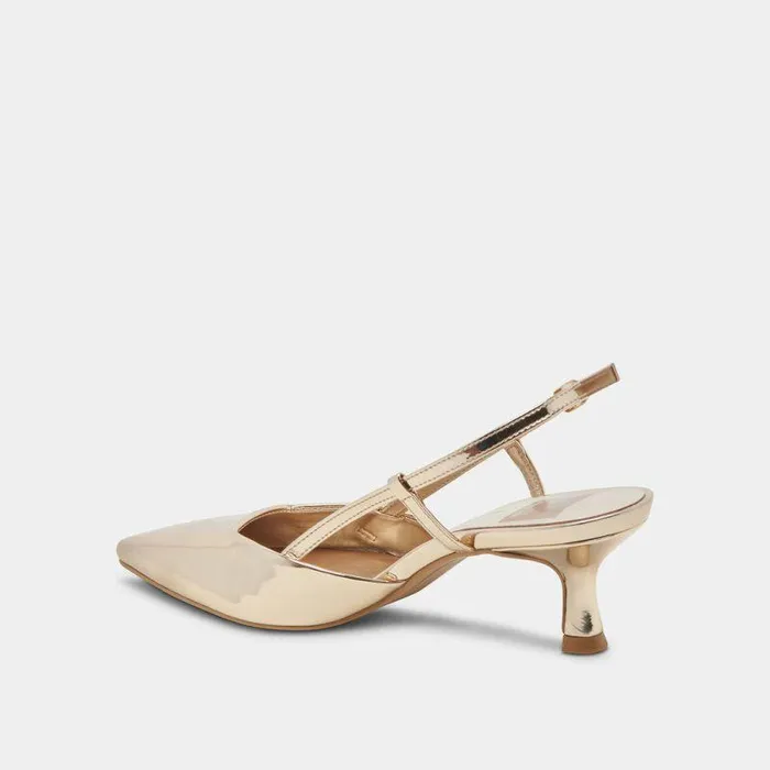 Heels Shop Dolce Vita Odela Heels Light Gold Stella Light Gold Stella