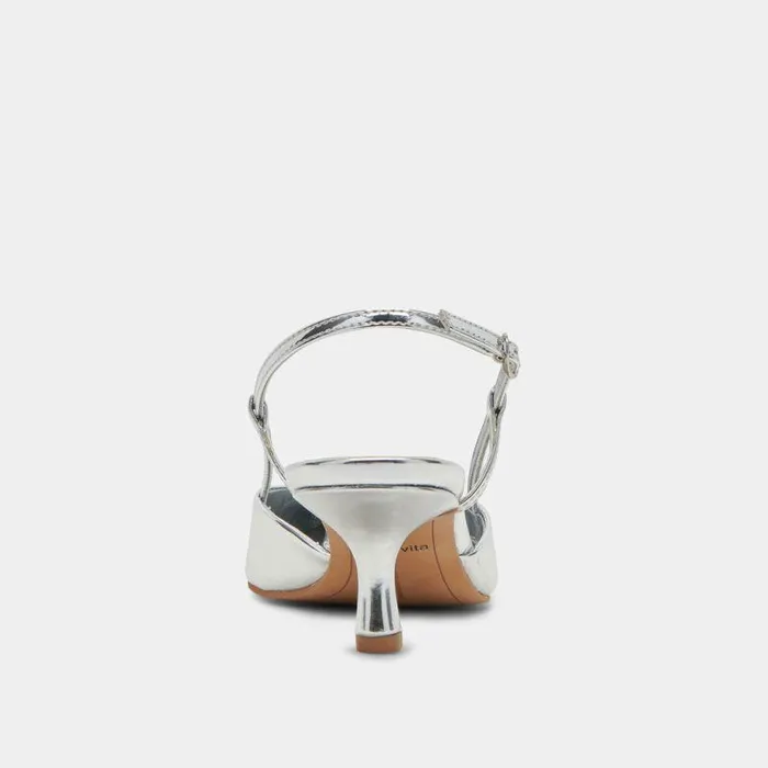 Heels Shop Dolce Vita Odela Heels Silver Stella Silver Stella