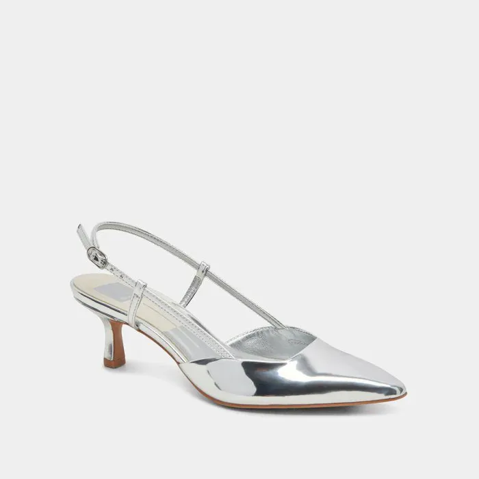 Heels Shop Dolce Vita Odela Heels Silver Stella Silver Stella