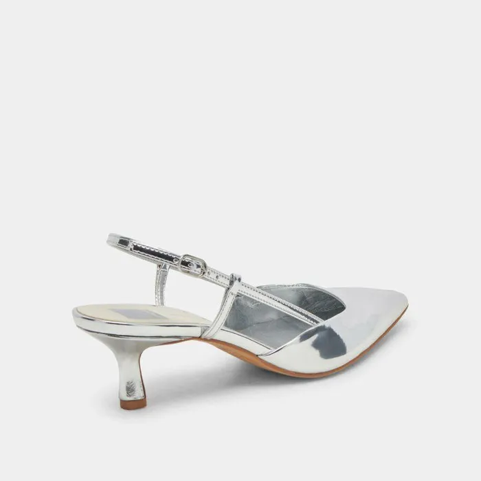 Heels Shop Dolce Vita Odela Heels Silver Stella Silver Stella