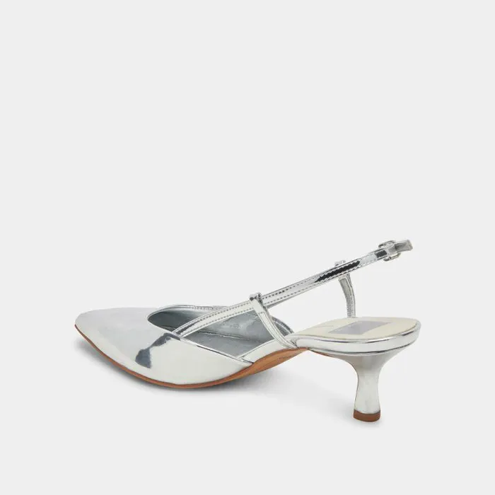 Heels Shop Dolce Vita Odela Heels Silver Stella Silver Stella