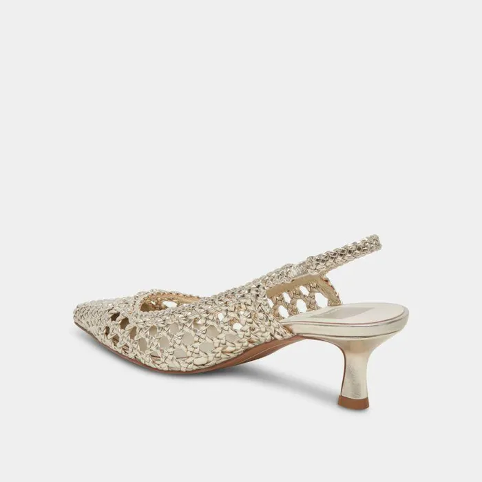 Heels Shop Dolce Vita Olympa Heels Light Gold Metallic Stella Light Gold Metallic Stella
