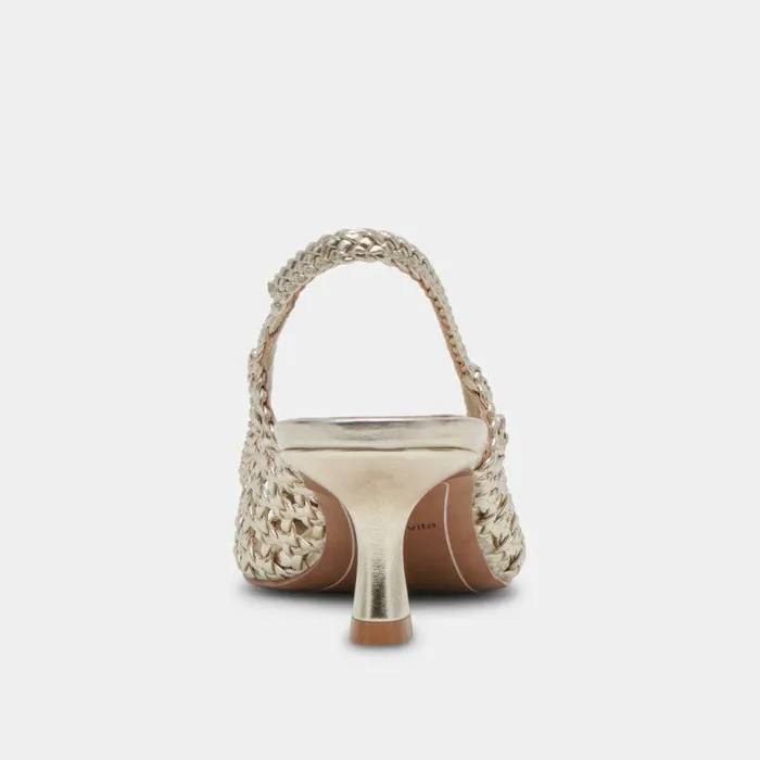 Heels Shop Dolce Vita Olympa Heels Light Gold Metallic Stella Light Gold Metallic Stella