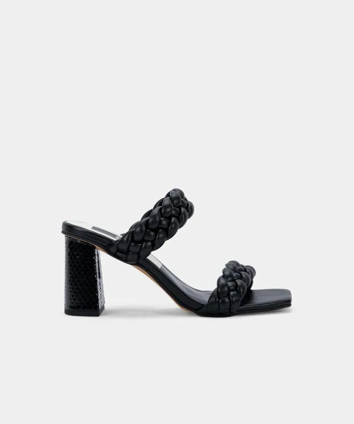 Heels Shop Dolce Vita Paily Heels Black Stella Black
