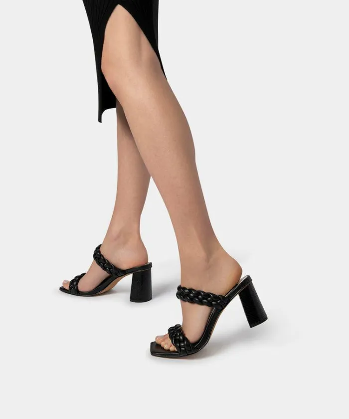 Heels Shop Dolce Vita Paily Heels Black Stella Black