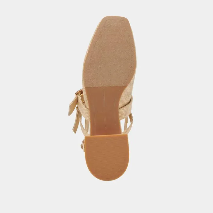 Heels Shop Dolce Vita Patzy Heels Natural Raffia Natural Raffia