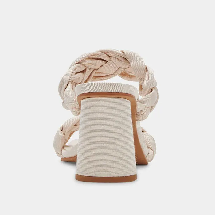 Heels Shop Dolce Vita Pheby Heels Beige Silk Beige Silk
