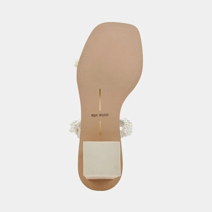 Heels Shop Dolce Vita River Pearl Heels Vanilla Pearls Vanilla Pearls