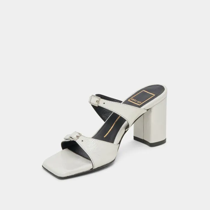Heels Shop Dolce Vita Shane Heels Off White Crinkle Patent Off White Crinkle Patent