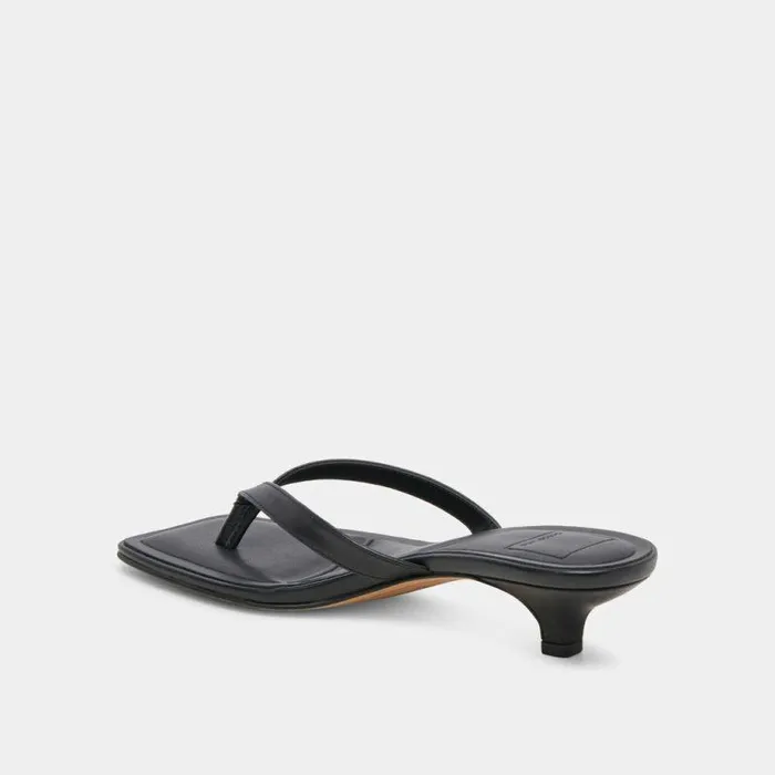 Heels Shop Dolce Vita Tasiah Sandals Black Leather Black Leather