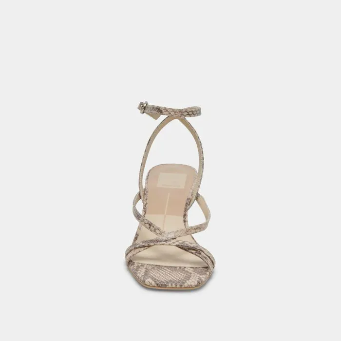 Heels Shop Dolce Vita Zamal Heels Sand Snake Embossed Sand Snake Embossed