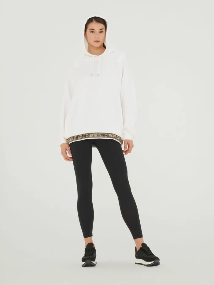 Hooded Sweater White Women Wolford Tops