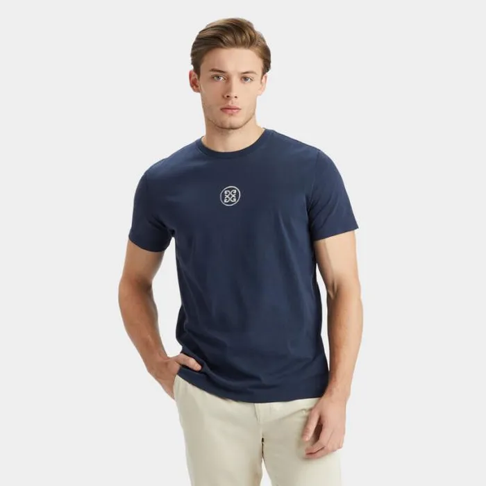 Hoodies and Tees Men GFORE APRS GOLF COTTON TEE Twilight