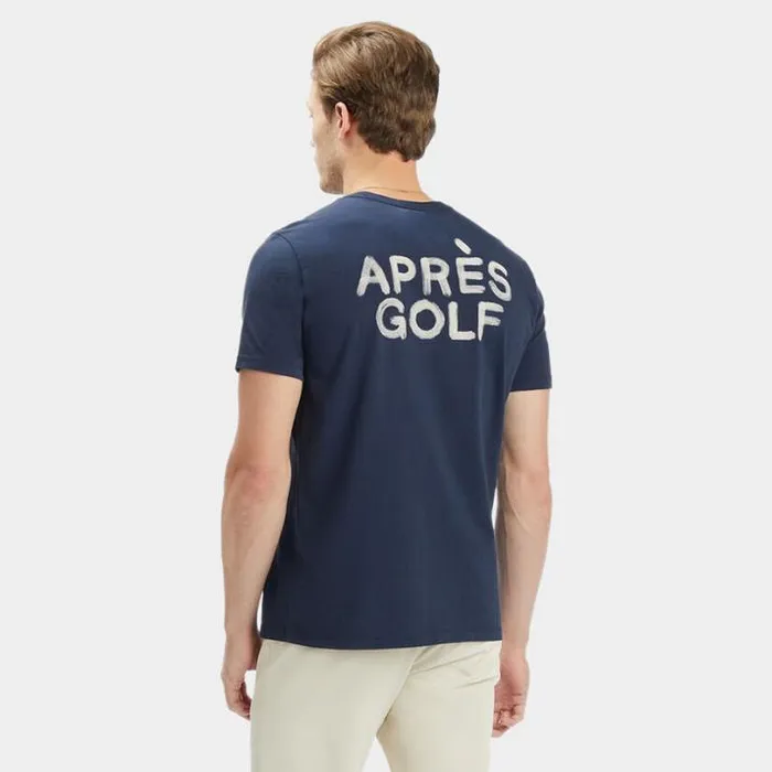 Hoodies and Tees Men GFORE APRS GOLF COTTON TEE Twilight