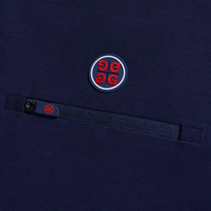Hoodies and Tees Men GFORE DOUBLE KNIT OVERSIZED OPS SWEATSHIRT Patriot Navy
