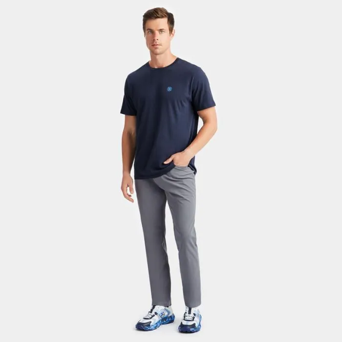 Hoodies and Tees Men GFORE GRADIENT CIRCLE G039S COTTON TEE Twilight