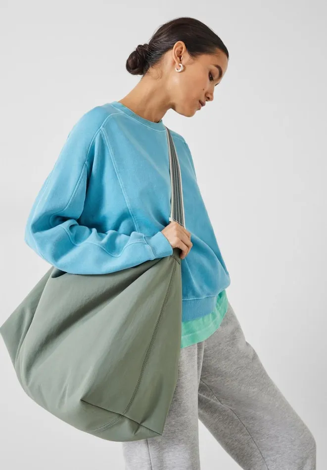 Hush Bags Women Bec Nylon Holdall Bag Sage Hush Bags Women Bec Nylon Holdall Bag Sage