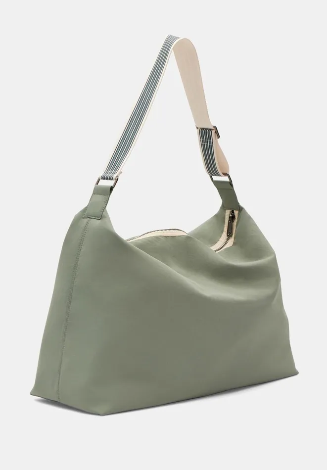 Hush Bags Women Bec Nylon Holdall Bag Sage Hush Bags Women Bec Nylon Holdall Bag Sage