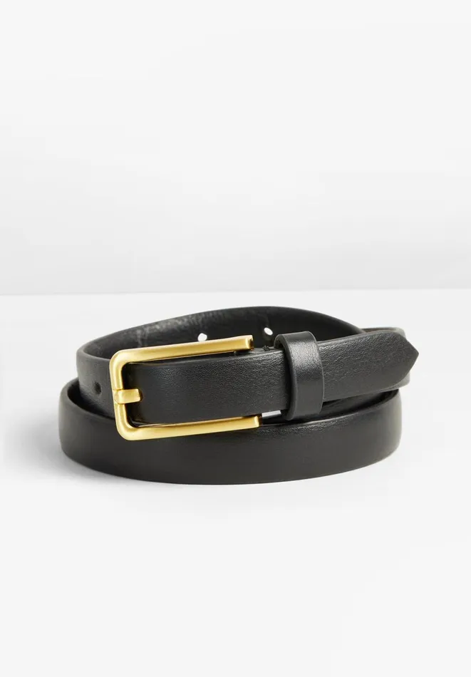 Hush Belts Women Priyanka Leather Belt Blackgold