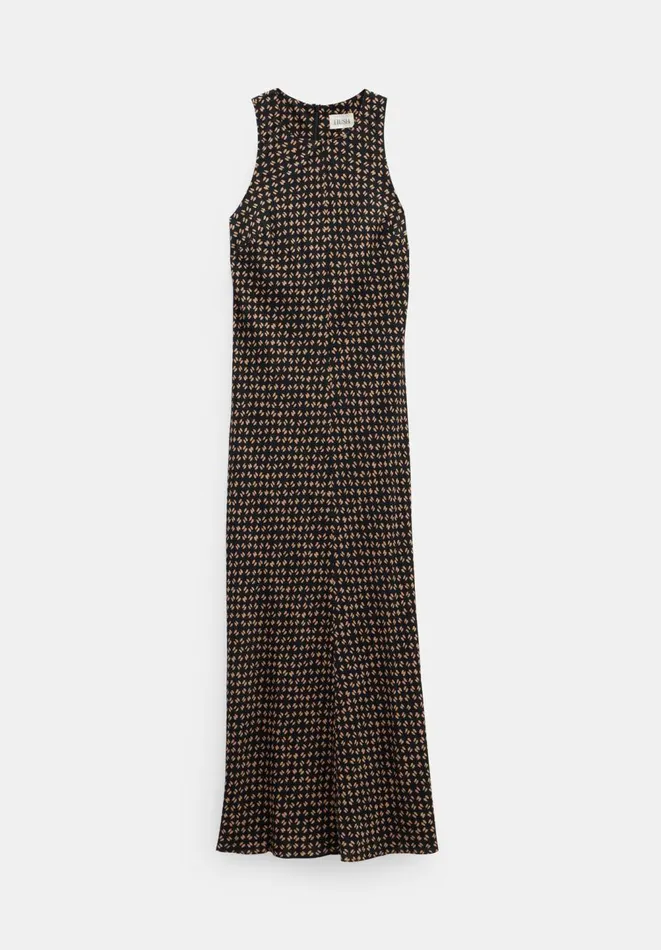 Hush Dresses Women Imani Maxi Dress Contrast Geo Brown Hush Dresses Women Imani Maxi Dress Contrast Geo Brown
